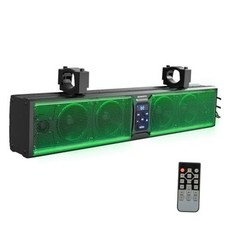 6-Speaker Metal UTV Sound Bar Compatible with RZR Can-Am Golf ATV picture