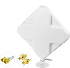 4G LTE Antenna 35dBi Panel MIMO SMA Male TS9 Antenna for Wireless CPE Router picture