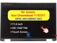 11.6in Touchscreen Screen Digitizer Glossy Black for Acer Chromebook 11 R721T picture