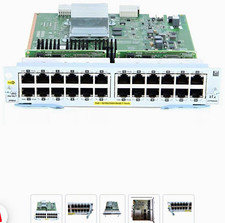 One unit HPE Aruba J9986A 24-Port Gigabit PoE+ v3 zl2 Switch Module RJ-45 . picture