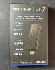 NETGEAR Nighthawk WiFi 7 Adapter A8500 USB 3.0 Tri-Band NEW picture