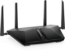 Netgear RAX50-100NAR Nighthawk AX5400 6-Stream WiFi 6 Router Black (Renewed) picture