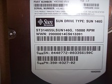 Sun Microsystems 146 GB,Internal,15000 RPM,3.5