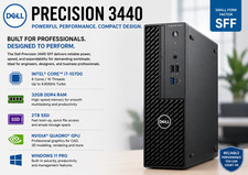 NEW Dell Precision 3440 Intel Core i7 32GB RAM 2TB Nvidia Quadro Win11Pro SFF PC picture