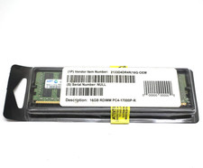 Samsung 16GB DDR4-2133MHz RDIMM PC4-17000P-R Server RAM 2133D4DR4R/16G-OEM picture