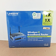 Linksys WRT54G Wireless-G Broadband 54 Mbps 4 PORT 802.11g Router NEW SEALED picture