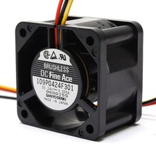 Sanyo 109P0424F301 24VDC Box Fan, 1-5/8