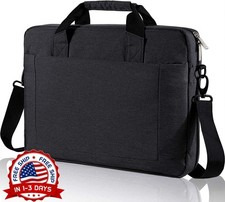 Funda para portátil de 17,3 pulgadas, tipo mensajero, con correa para el hombro picture
