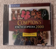 Compton'  Encyclopedia 2000 Program Disc by Broderbund CD for Windows 1999 New picture