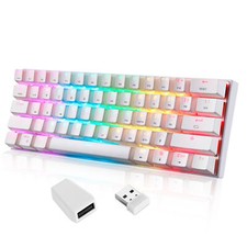 SK62    Gaming Mechanical Keyboard 61 Keys  D6Y9 picture
