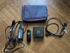 Dell M115HD Mobile Projector DLP 1280x800 Low 39 Lamp Hours w/Case, VGA, Adapter picture