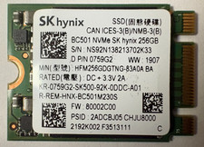 |SK Hynix BC501 256GB M.2 2230 3D TLC PCIe Gen3 x2 NVMe SSD  picture