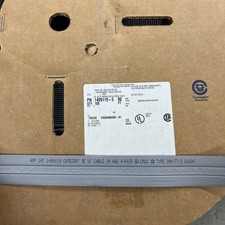 Tyco Cat 5e Flat Wire Under Carpet Cable 50ft Commscope Amp picture