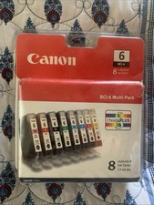 NEW Canon Genuine BCI-6 Multi-Pack ChromaPLUS 8 Individual Ink Tanks picture