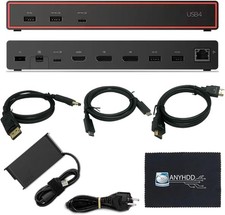 New Lenovo ThinkPad USB4 Dock 5000 Docking Station 40BF 100W 40BF0100US USB-C picture