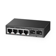 Binardat 4 Port 2.5G Web Managed Switch with 2x10G SFP+ Slot, Ultra-Mini Size... picture