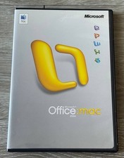 Microsoft Office 2004 for Mac CD Complete w/ Case & Key picture