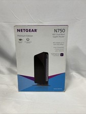NETGEAR N750 WiFi 300+450Mbps Dual Band Gigabit Router (WNDR4300) no cable picture