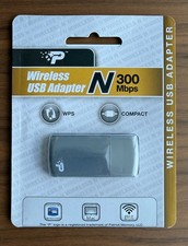 *RARE* Brand New Patriot Wireless N 300 USB Network Adapter 802.11 b/g/n SEALED picture