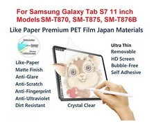 Paper Feel Matte Film Anti-Glare Screen Samsung Galaxy Tablet S7 11 in. picture