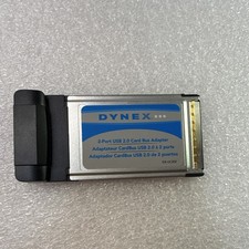 Dynex (DX-UC202) 2-Port USB 2.0 CardBus Adapter Card Bus picture
