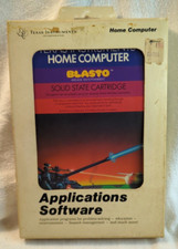 Vintage Texas Instrument 1982 TI-99/4A Blasto PHM 3032  Untested Video Game picture