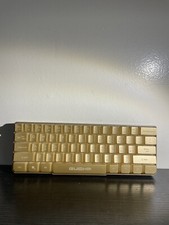 *UBER RARE* Bugha Limited Edition gold RGB Gaming 60% Keyboard picture