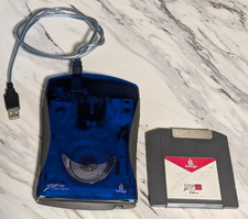 Iomega Zip 250 USB Powered External Drive With Cable  250MB Disk For Parts picture