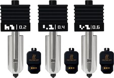 3 Pack P2S Hotend 0.2MM 0.4MM 0.6MM Nozzle for P2S/X2D/H2S/H2D/H2C/A1/A1 Mini Ho picture