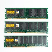 Mixed Lot of 3 Hyundai PC100-322-620 RAM 64MB 128MB SDRAM 100MHz TESTED Non-ECC picture