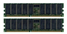 KINGSTON 1GB 2X512MB DDR PC2100R 266MHz KFJ-TX200/1G 9965127-005.A01LF ECC REG picture