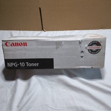 Genuine Canon NPG-10 Black Toner Cartridge 1381A004 for NP6050 picture