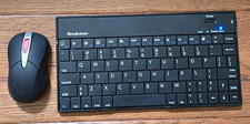 Brookstone- Wireless Mini Keyboard (Bluetooth) & Mouse Bundle (USB) picture