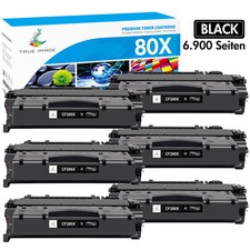 6 Pack CF280X High Yield BK Toner For HP LaserJet Pro 400 M401dn M401dw M401dne picture