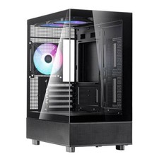 Silverstone SST-LD04-B-ARGB (Black) Lucid 04 M-ATX Chassis 270° Field of View picture