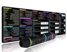 excovip SQL Cheat Sheet Mouse Pad for Database 35.4L x 11.7W inches, For  picture
