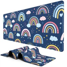 Large Desk Pad, XXL XL Extended Gaming Mouse Pad, Desk Mat for Office & Home,... picture