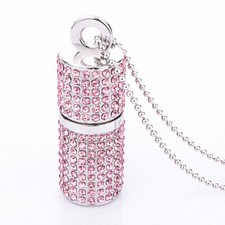 Kootion 16GB 32GB 64GB Diamond Crystal USB 2.0 Flash Drive Metal Necklace Gift picture