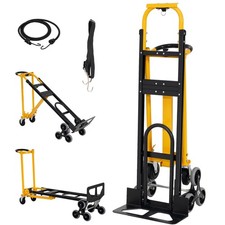 Heavy Duty 3-in-1 Aluminum Convertible Hand Truck Dolly Cart, 800 lbs Capacit... picture