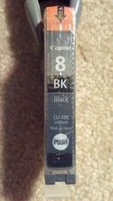Genuine Canon CLI-8BK Ink Cartridge - Black - Original Sealed Wrap picture