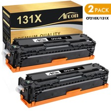 2 PK CF210A 131A Black Toner Cartridges For HP Color Laserjet Pro 200 MFP M276nw picture