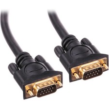 100ft Pearstone Premium VGA Male to VGA Male 24K Gold-plated connectors Cable picture