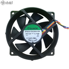 1PCS SUNON EF92251SX-Q000-S99 12V 4.74W 9CM 4PIN Round Frame CPU Cooling Fan picture