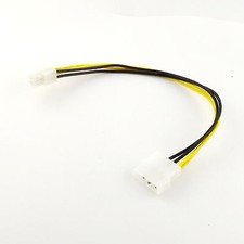 10 x 4 Pin Molex to P4/64 Bit ATX 12v Power Internal PC Power Adaptor Cable Cord picture