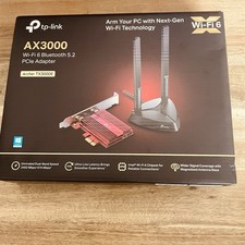 TP Link AX3000 PCIe Wi-Fi 6 Bluetooth 5.2 Card Adapter Archer TX3000E picture