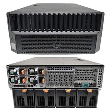 PowerEdge VRTX 4x 1600W PSU 4x Fan Modules 2x Perc8 2x CMC 034V0R 25x SFF 5U Rack picture