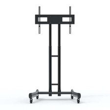 Luxor FP1000 Adjustable-Height Rolling TV Stand picture
