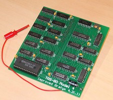 Hi-Res Graphics board for TRS-80 Model 4/4P Improved Grafyx NEW +6 software disk picture