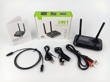 Bluetooth Transmitter Receiver 3-in-1 Bluetooth 5.3 Audio Adapter RCA,Headpho... picture
