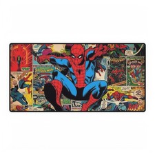 Marvel Spider-Man Vintage Comic Panels Action Mouse Pad Desk Mats picture